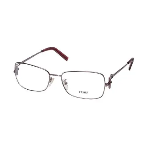 Fendi Designer Reading Glasses F682R-660 in Lavender Gold 55mm - Gold Lavender Purple, Frame: Multi-Color, Lens: Clear