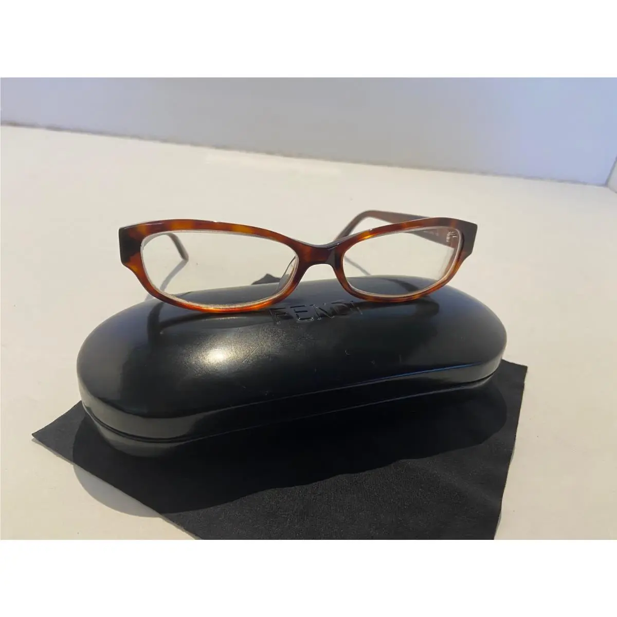 Fendi F806L Designer Eyeglasses Frame 52-16-135 Brown 215 Glasses