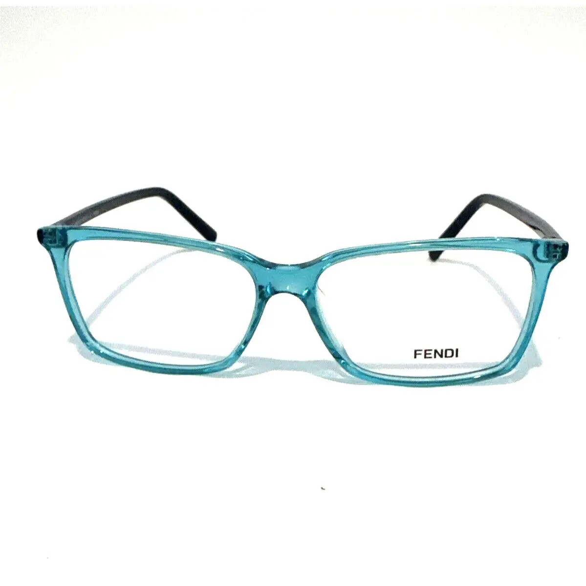 Fendi Women`s Eyeglasses 945 Teal 442 53-14-135 W/case