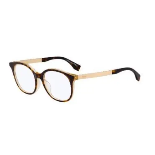 Fendi Eyeglasses FF 0096/F 0096 F Dvo Havana Honey Womens Frame 51mm