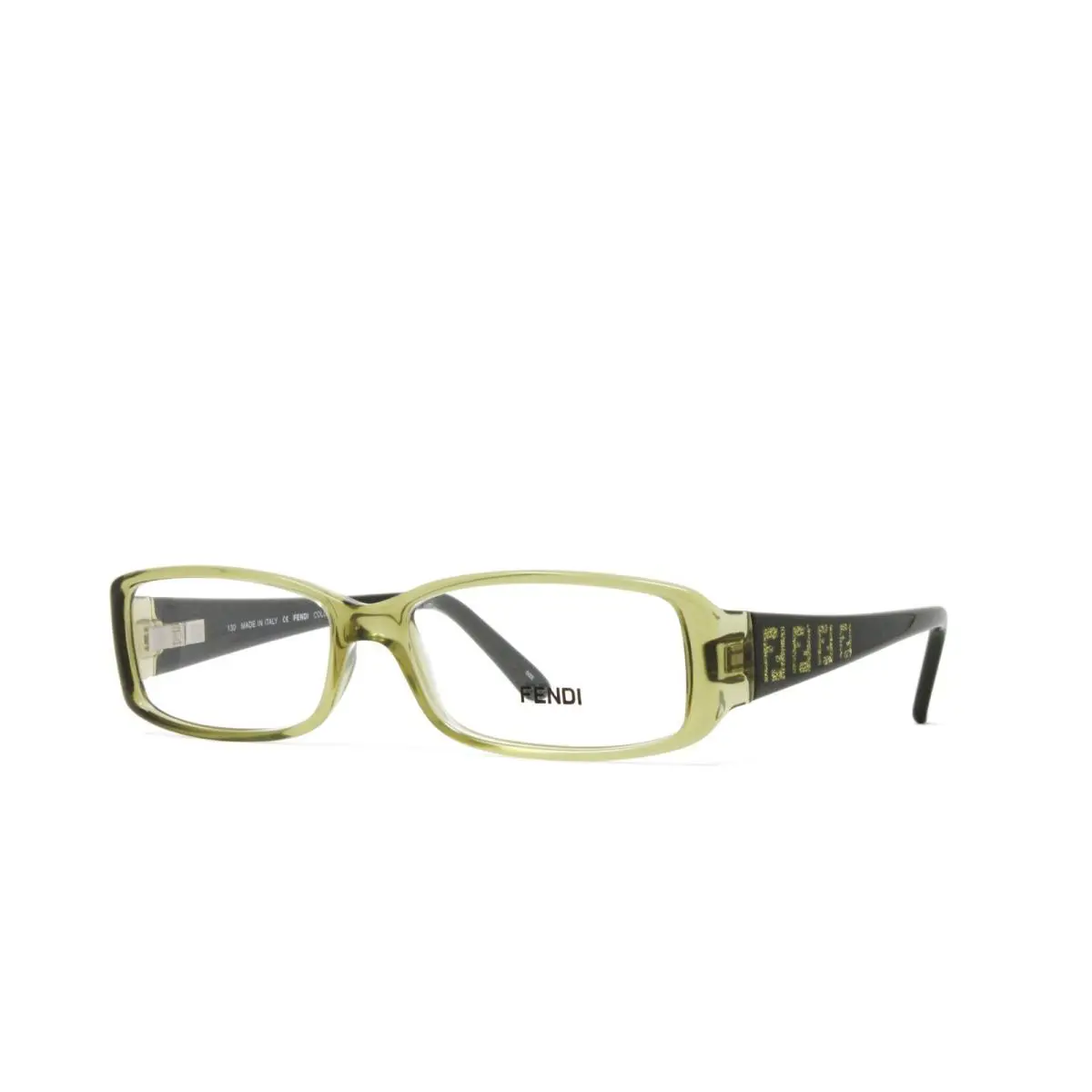 Fendi Eyeglasses Women`s F893 317 Green 51mm Clear Demo Lens