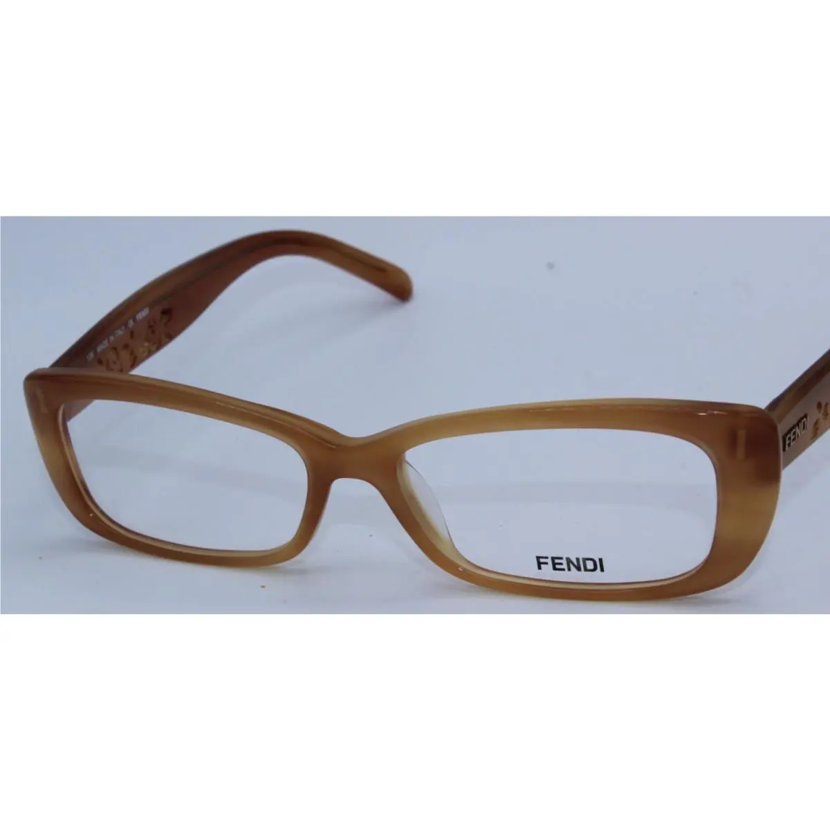 Fendi F855 250 Brown Optical Frame 52-15-135 Women`s Eyeglasses