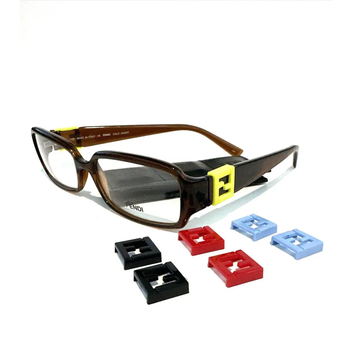 Fendi Women`s Eyeglasses 880 Brown 207 54-14-135 W/case