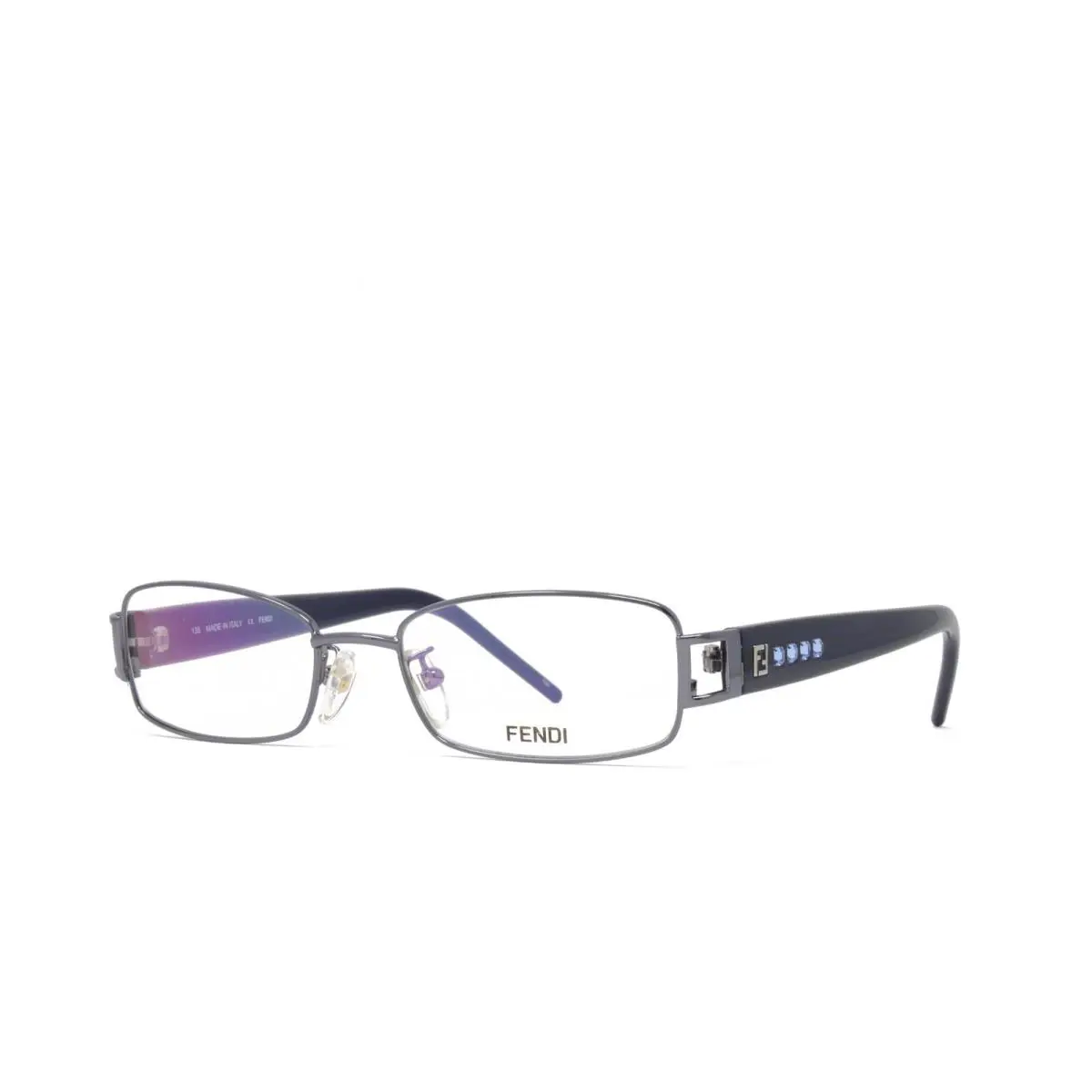 Fendi Eyeglasses Women`s F941R 442 Blue 50mm Clear Demo Lens