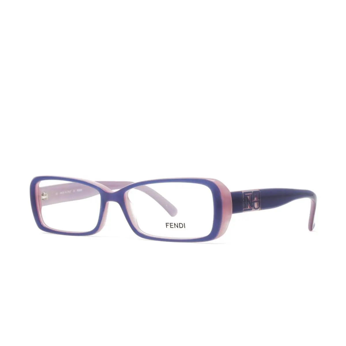 Fendi Eyeglasses Women`s F768 538 Lilac Rose 51mm Clear Demo Lens