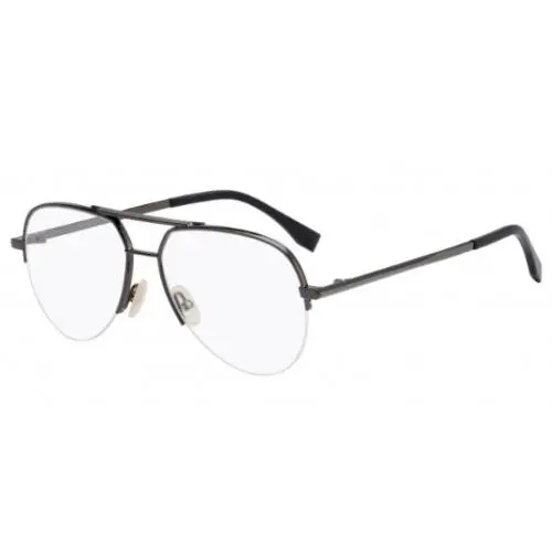 Fendi Eyeglasses FFM0036 V81 55mm Frame Gunmetal Optical Eyewear