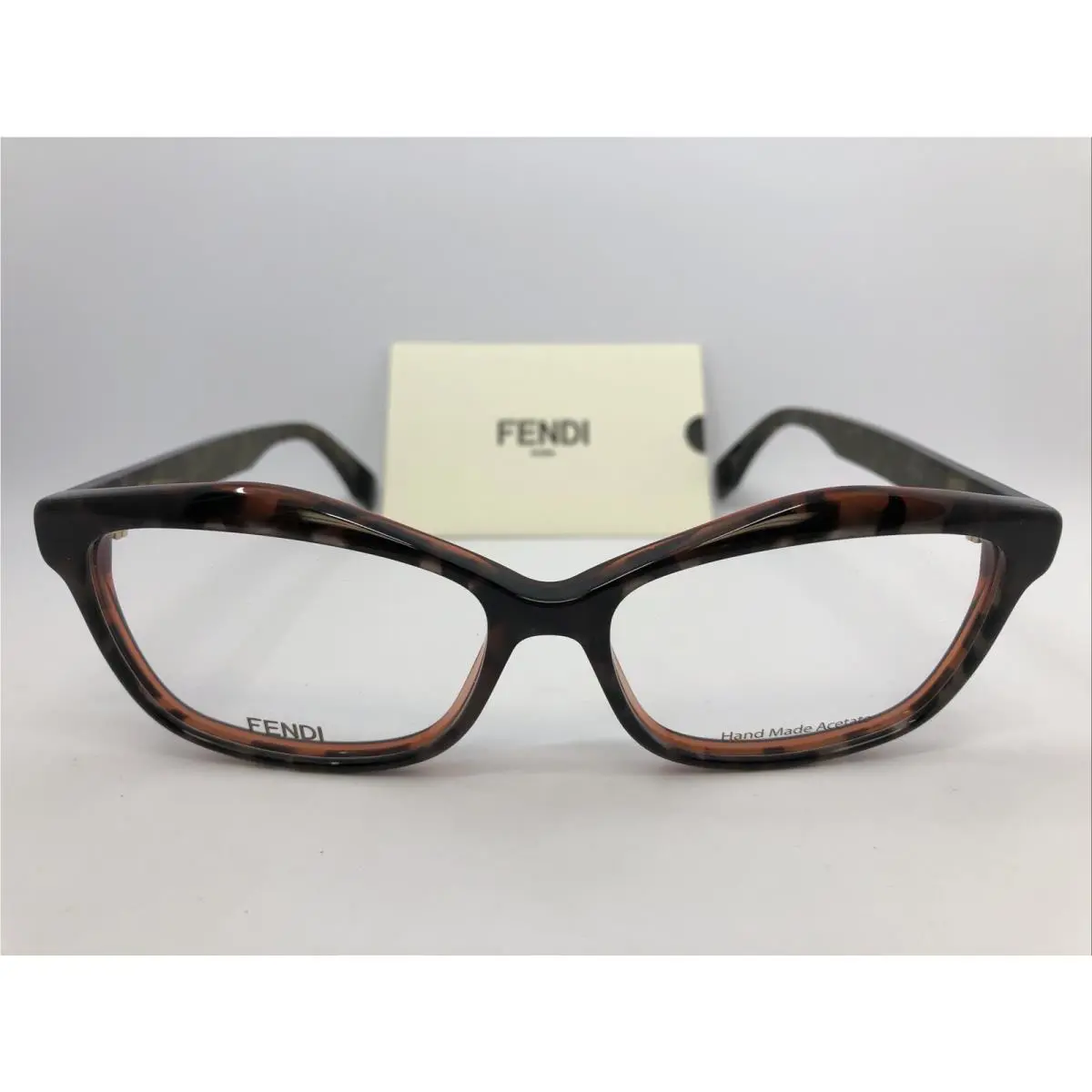 Fendi FF 0094 D5T Gray Spot Havana Orange 54.15.140 Women s Eyeglasses Frame