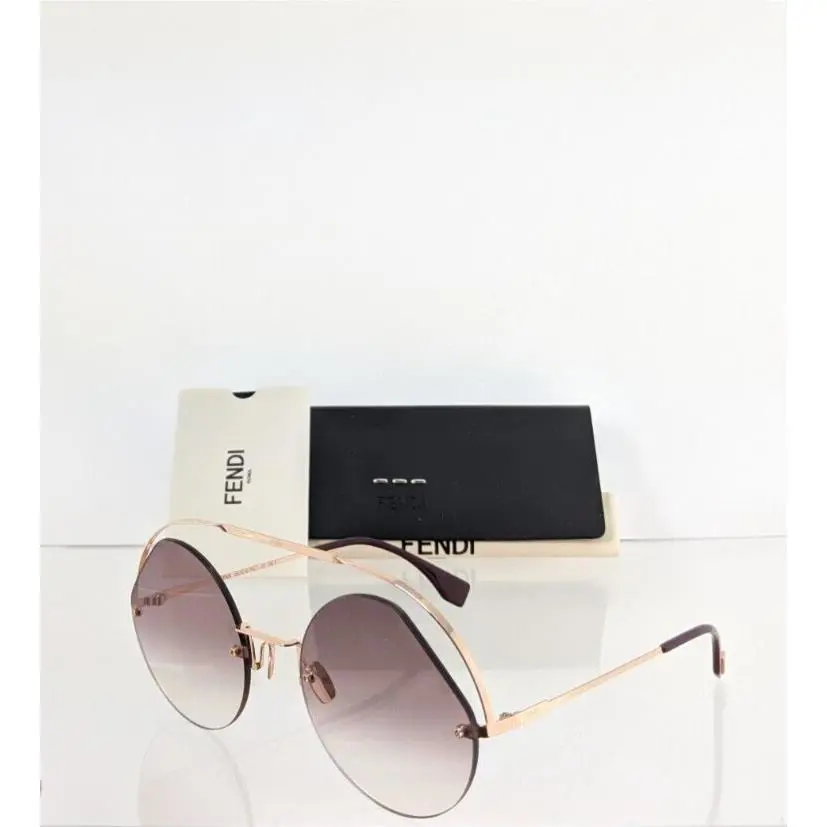 Fendi Sunglasses FF 0325/S QHO3X Gold 0325 Frame
