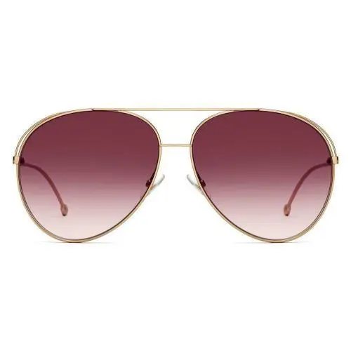Sunglasses FF0286 0003X 63mm Gold / Pink Shaded Lens by Fendi