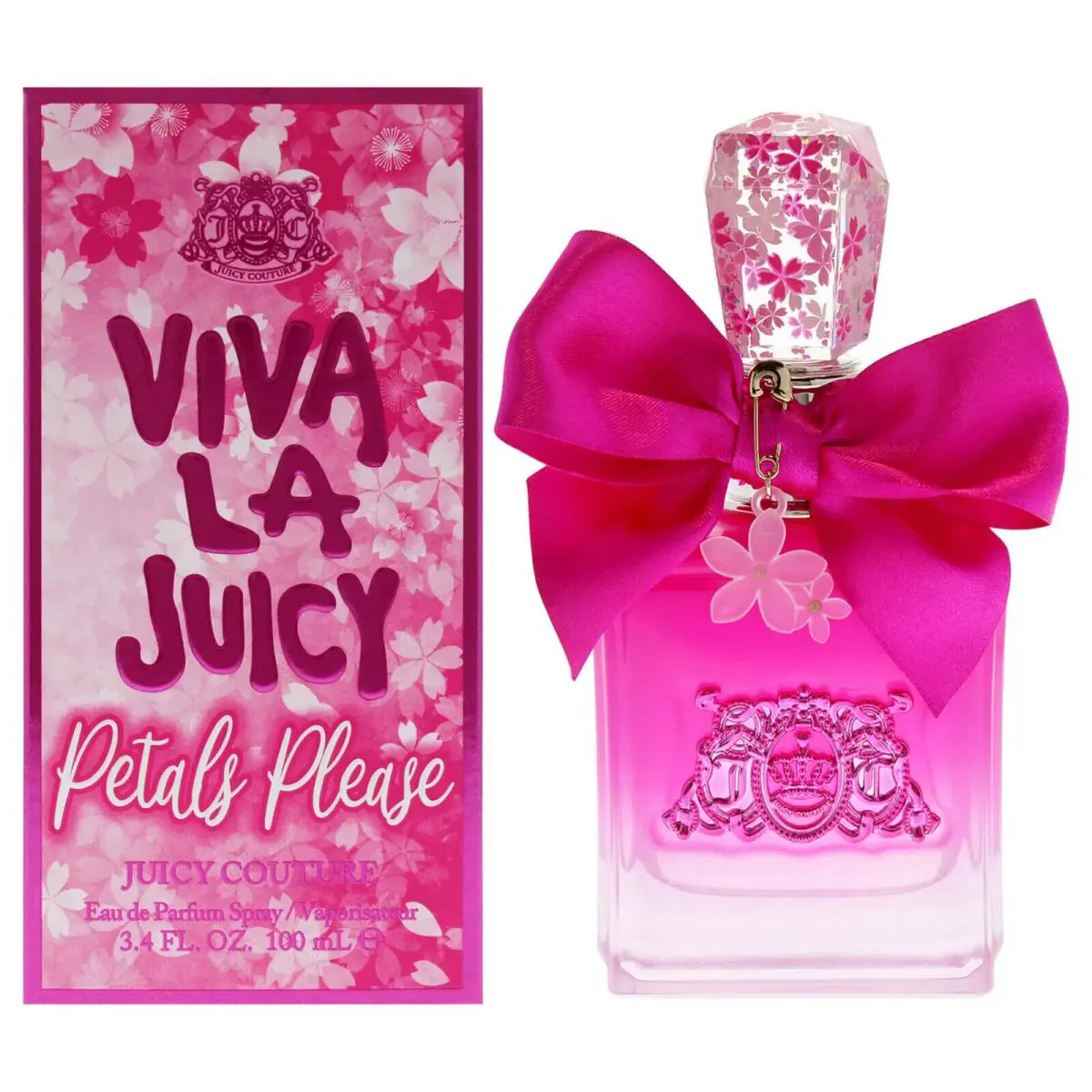 Viva La Juicy Petals Please by Juicy Couture Edp Spray 3.4oz/100ML