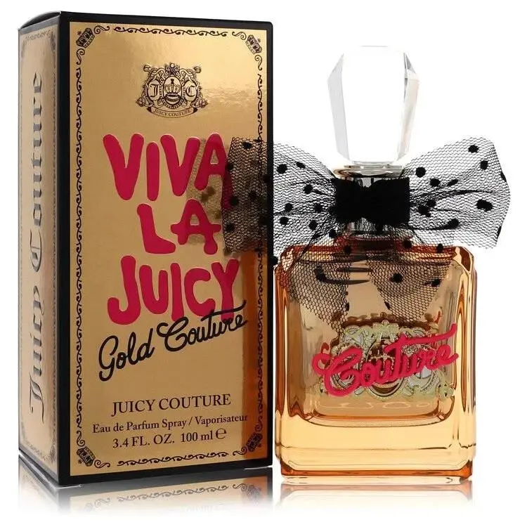 Juicy Couture Viva La Juicy Gold Couture Eau De Parfum Spray For Women 3.4 fl oz