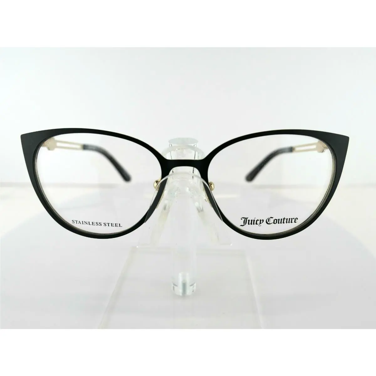 Juicy Couture JU 221 003 Black / Gold 51-16 135 W/case Eyeglass Frames