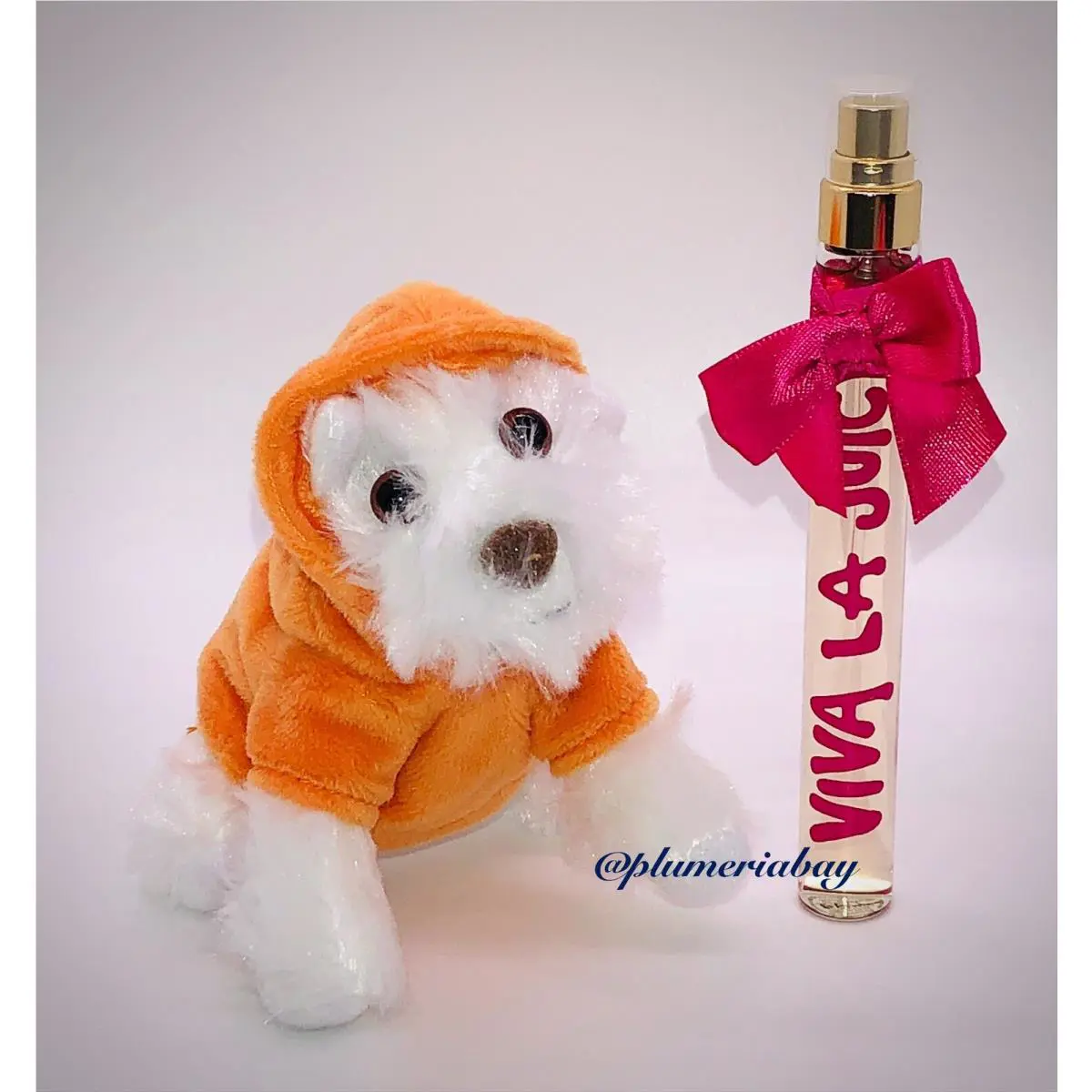 Juicy Couture Viva La Juicy Edp Travel Spray 10mL Plush Puppy Ornament Gift Set