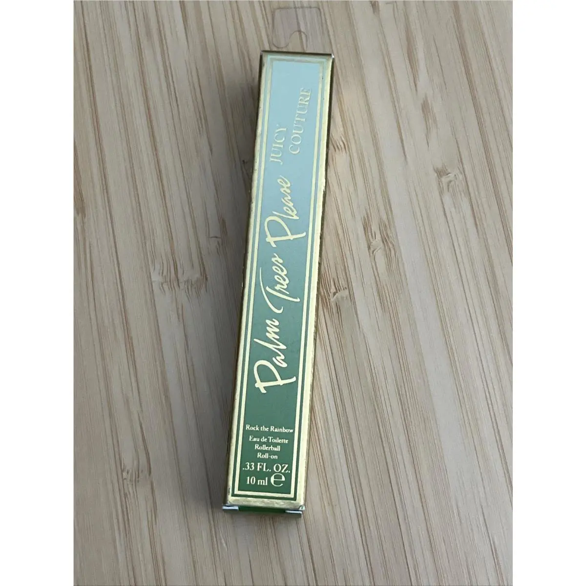 2 Juicy Couture Palm Trees Please Rock The Rainbow Edt Rollerball Roll-on 10ml