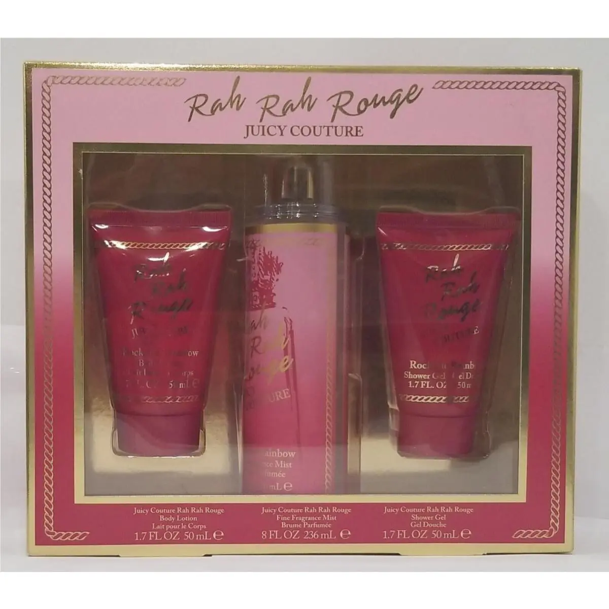 Juicy Couture Rock The Rainbow Rah Rah Rouge Gift Set For Women