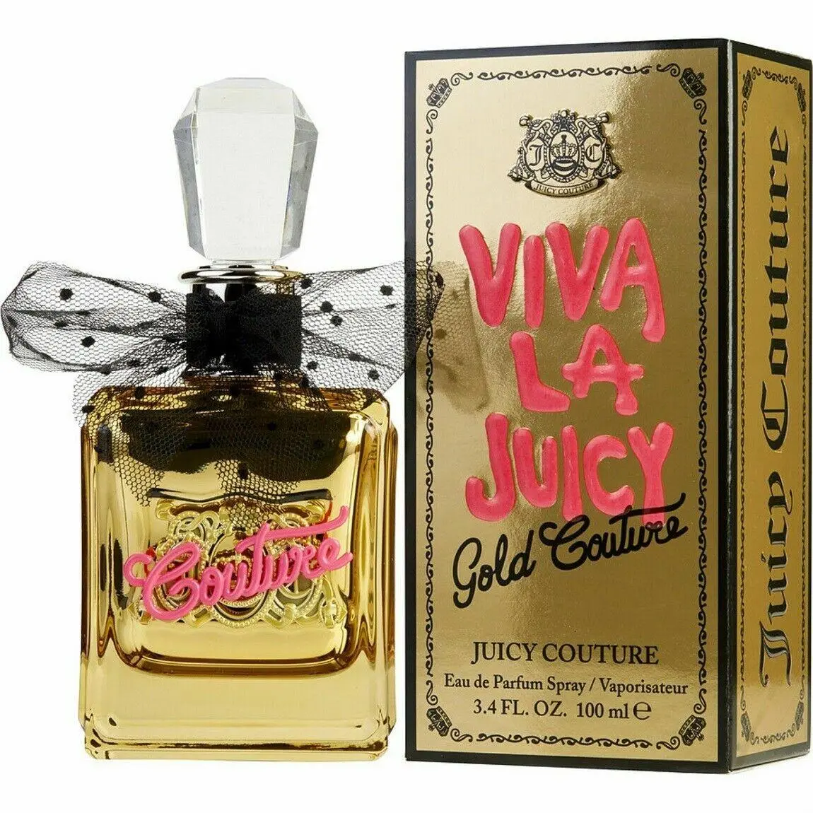 Juicy Couture Gold Couture Women’s Edp 3.4 oz – Elegant Long-lasting Perfume
