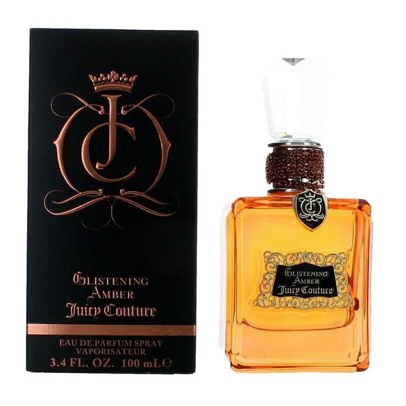 Juicy Couture Glistening Amber Women 3.4 oz 100 ml Eau De Parfum Spray - Amber