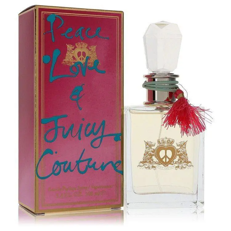 Peace Love Juicy Couture by Juicy Couture Eau De Parfum Spray 3.4 oz Women