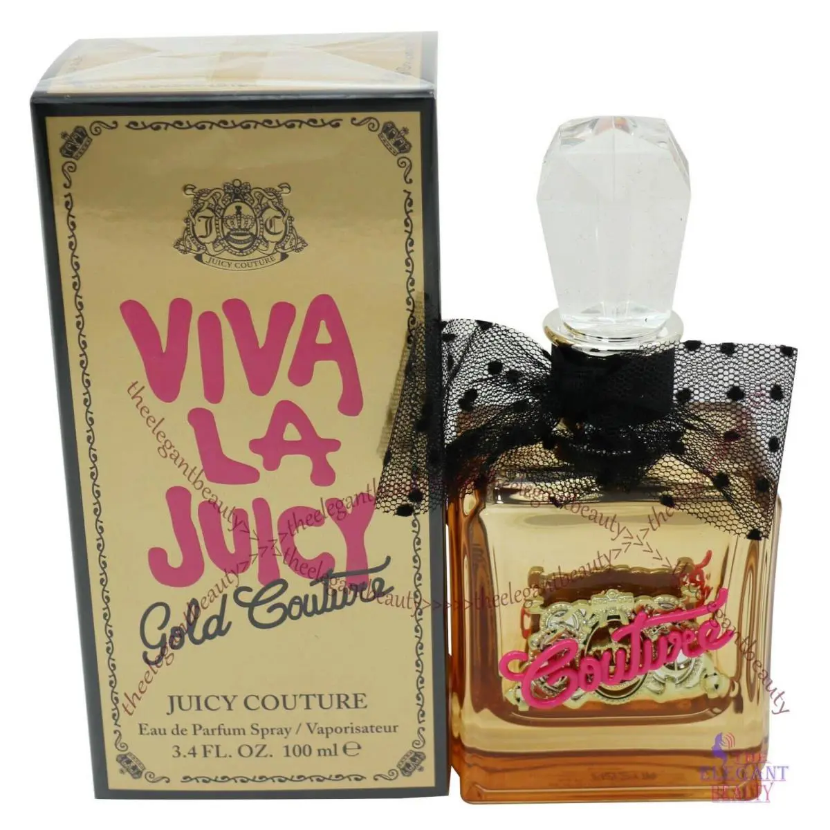 Viva La Juicy Gold Couture By Juicy Couture 3.4oz/100ml Edp Spray