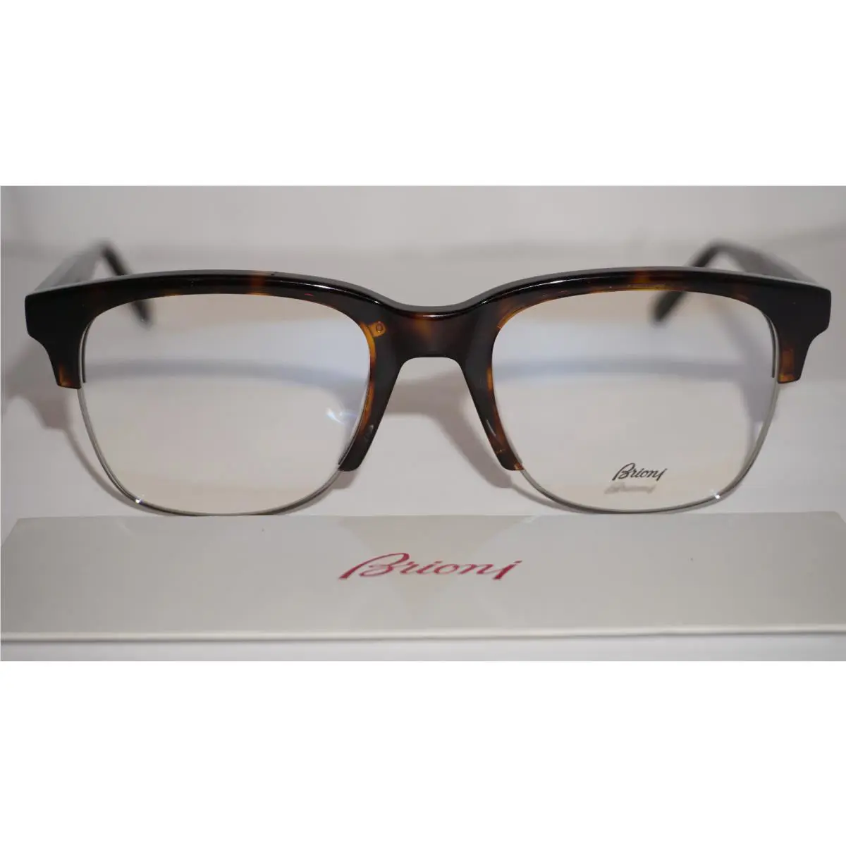 Eyeglasses Dark Havana BR0051O 003 52 20 145 by Brioni