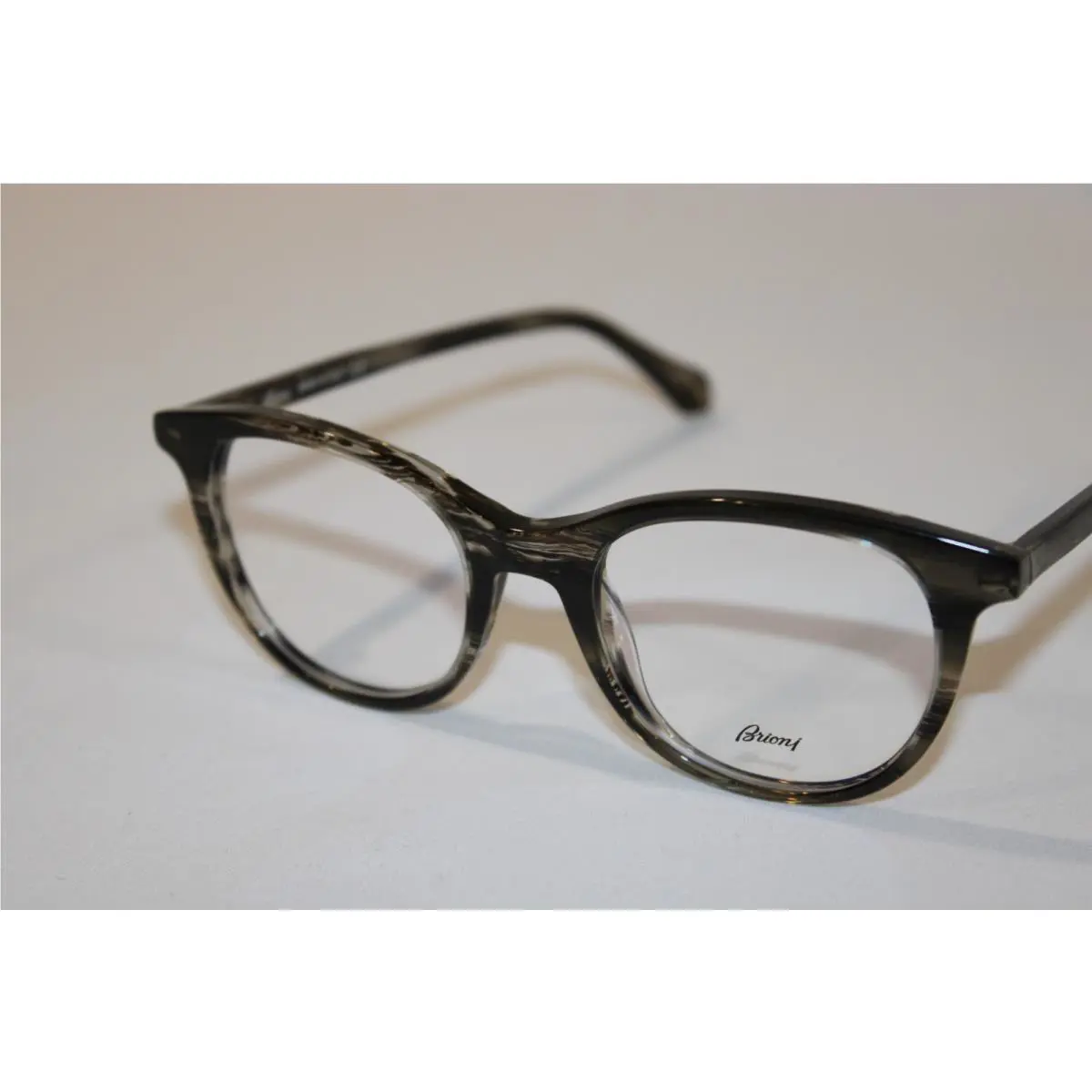 Avana Transparent Optical Eyeglasses BR0032O 49 - 20-145mm Made in Italy by Brioni