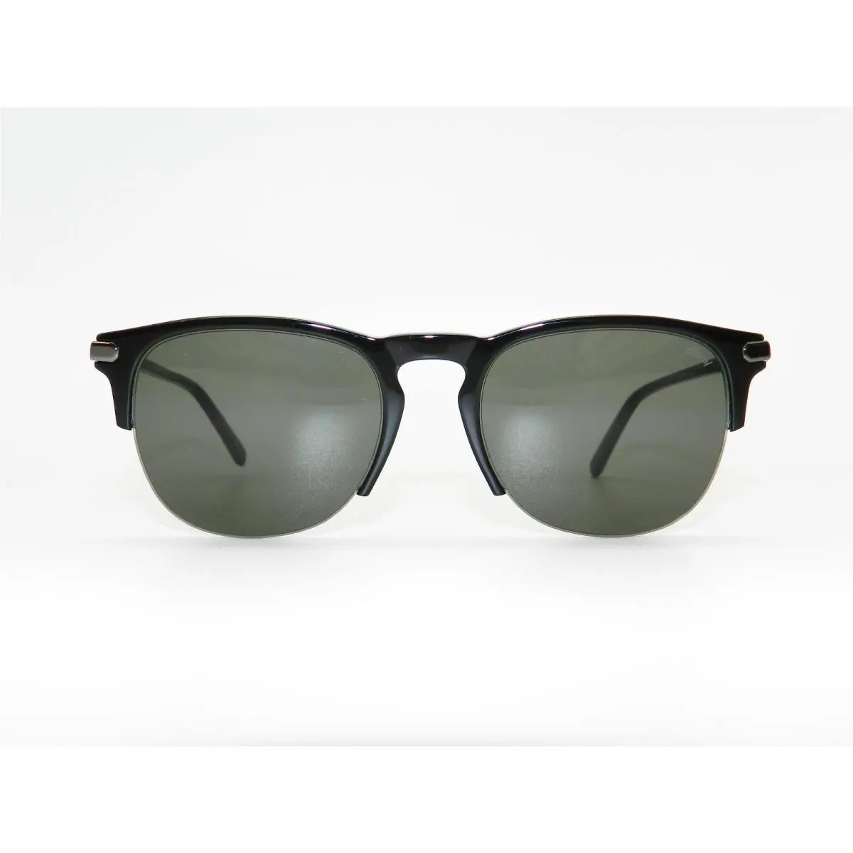 Eyewear Black Round Sunglass BR0049S - 001 51mm by Brioni