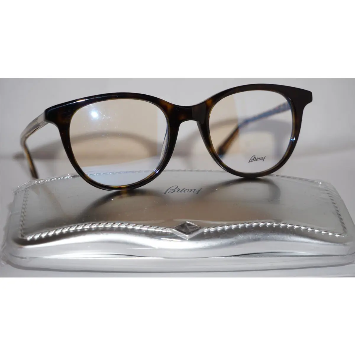 Eyeglasses Dark Havana BR0032O 002 49 20 145 by Brioni