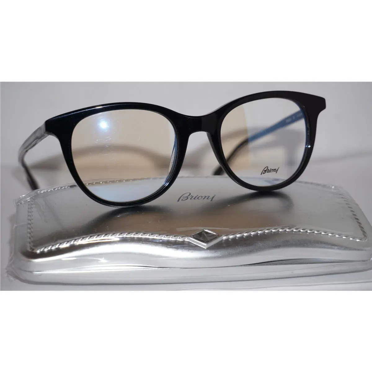 Eyeglasses Black Transparent BR0032O 001 49 20 145 by Brioni