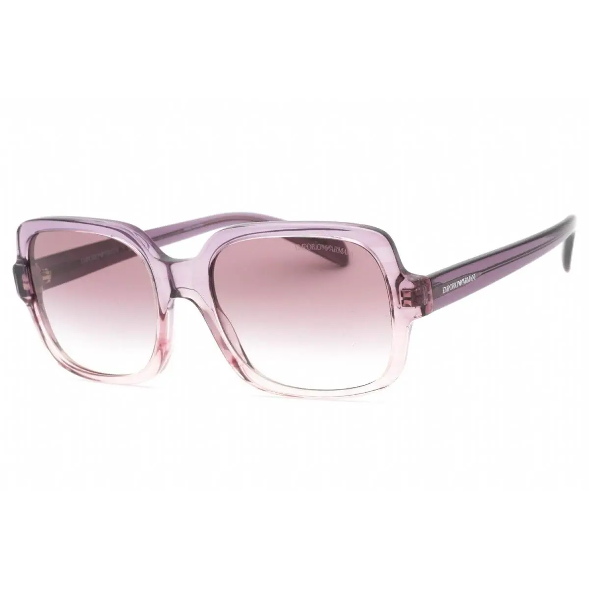 EA4195 59668H Sunglasses Transparent Purple Frame Gradient Purple by Emporio Armani