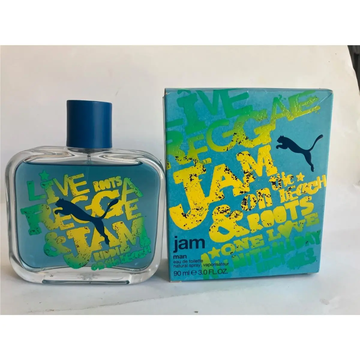 Jam Man  3oz Edt Spray For Men Rare by Puma