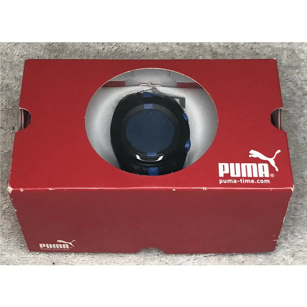 Puma Shift Black & Men’s Shift Black Blue Digital Polyurethane Watch Chronograph
