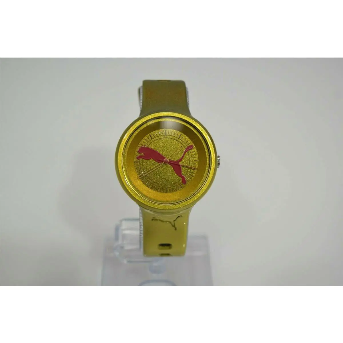 Puma Women`s Gold Bronze Rubber PU910682012 Watch