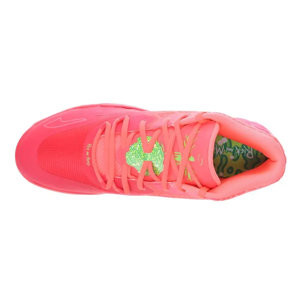 Puma shoes - PUMA Mb.01 X Rick And Morty Basketball - 37668201 - Green (UPC: 195099294437) 2