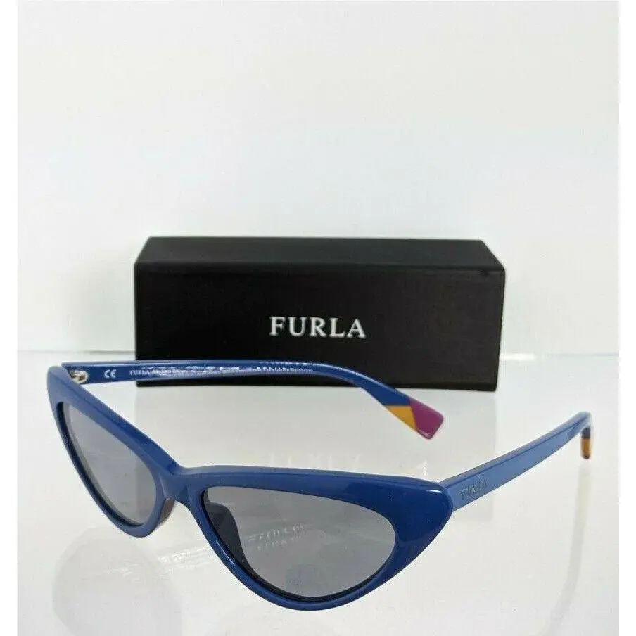 Givenchy Furla Sunglasses Sfu 283 0D45 Blue 55mm Frame