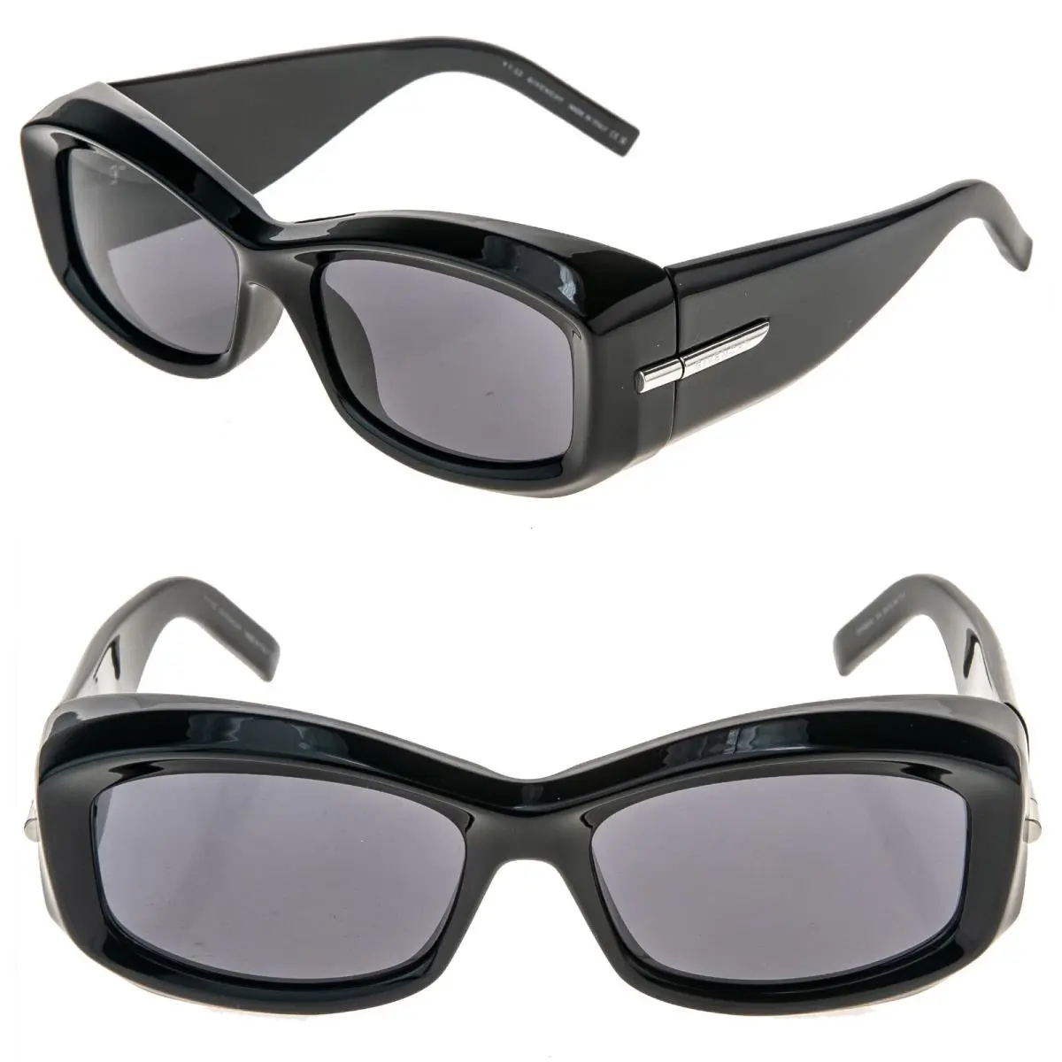 Givenchy GV G180 40044 Black Square Mask Unisex GV40044U Bold Sunglasses