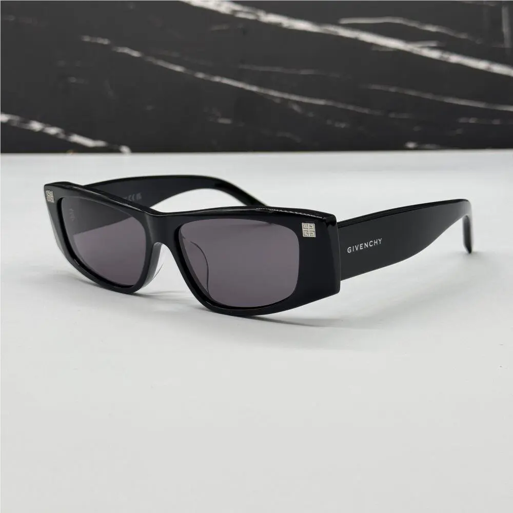 GV40048F 01A Givenchy Shiny Black/grey Women Givenchy Sunglasses