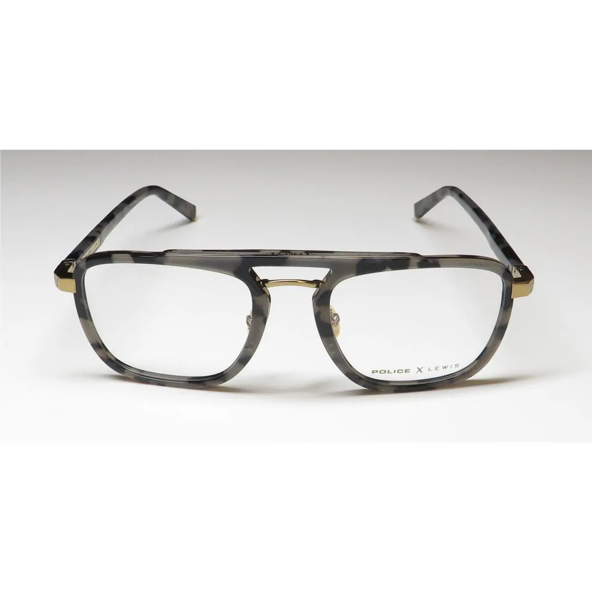 Police eyeglasses Lewis Hamilton - Gray Tortoise, Frame: Brown 9