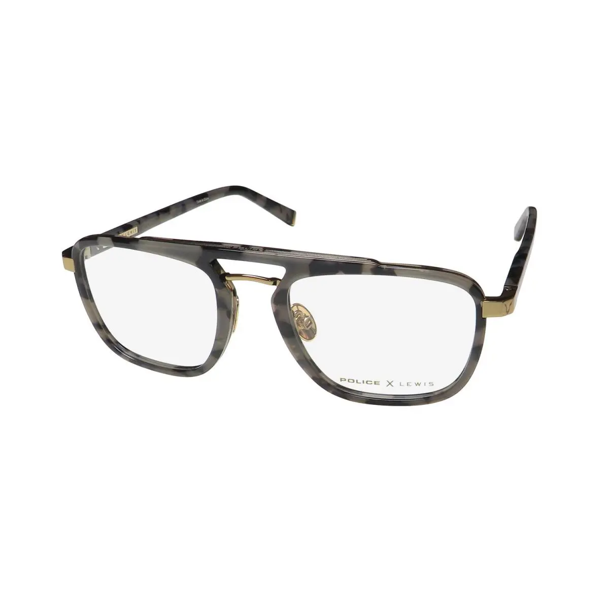 Lewis Hamilton 14 VPLB30 Limited Series Designer Eyeglass Frame/glasses Gray Tortoise by Police