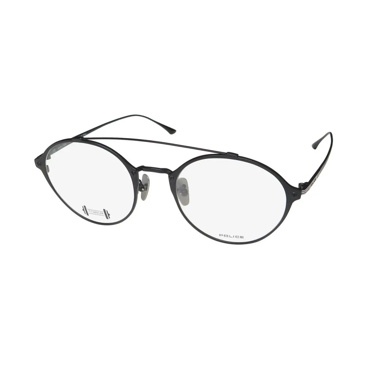 VPL991 Titanium Metal Latest Collection Eyeglass Frame/eyewear Black by Police