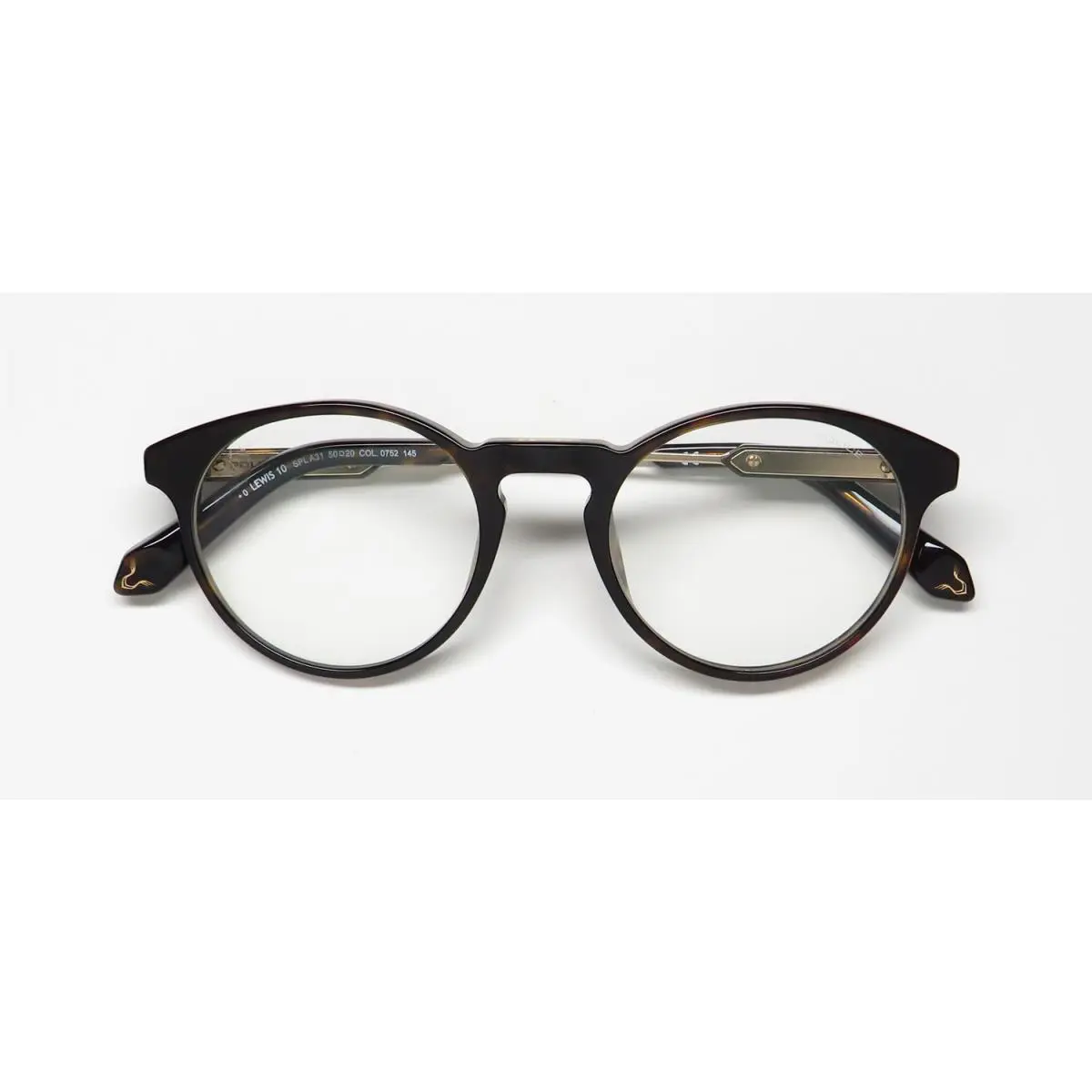 Police eyeglasses  - Black, Frame: Black 16
