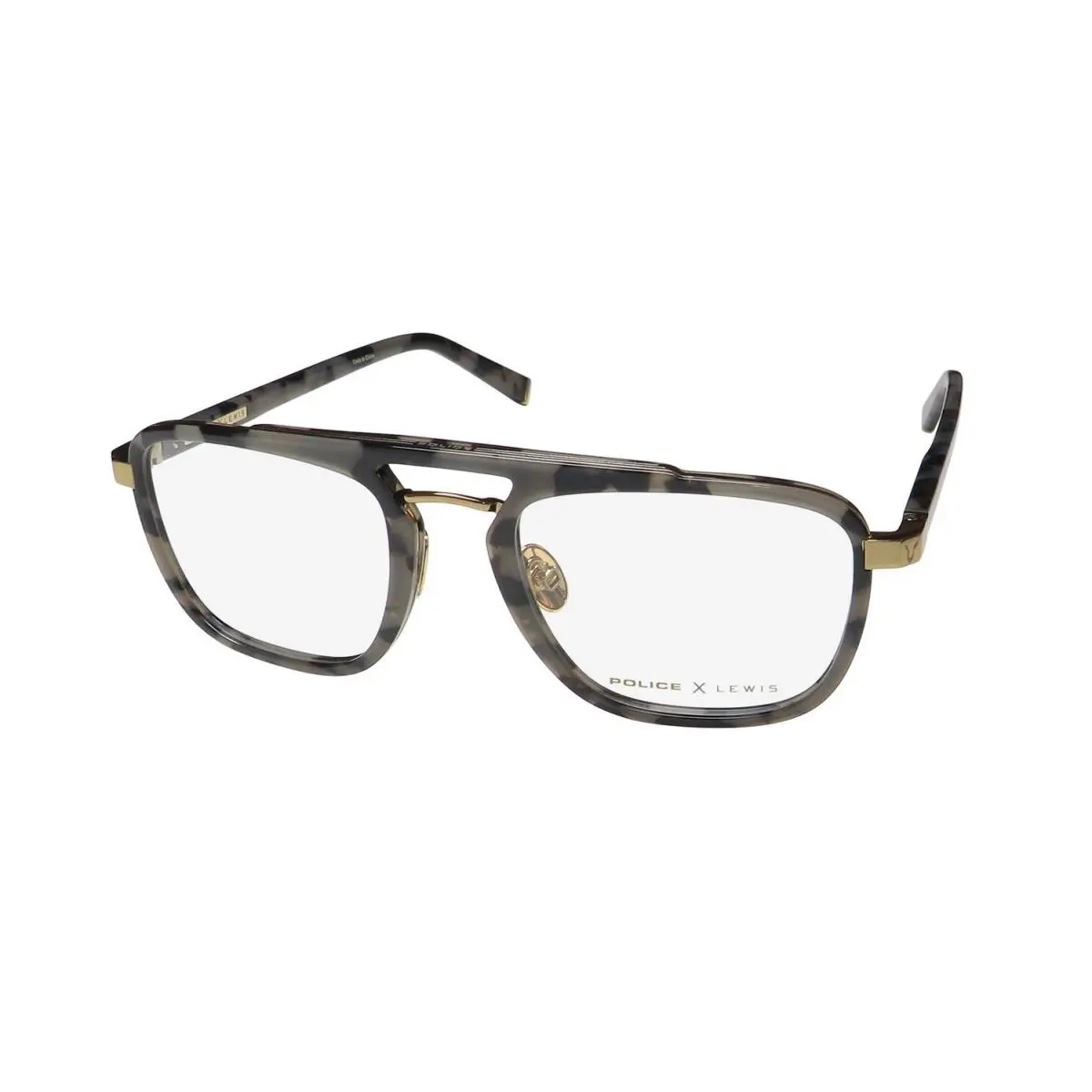 Lewis Hamilton 14 VPLB30 Glasses Mens 08FF Square Full-rim Plastic by Police