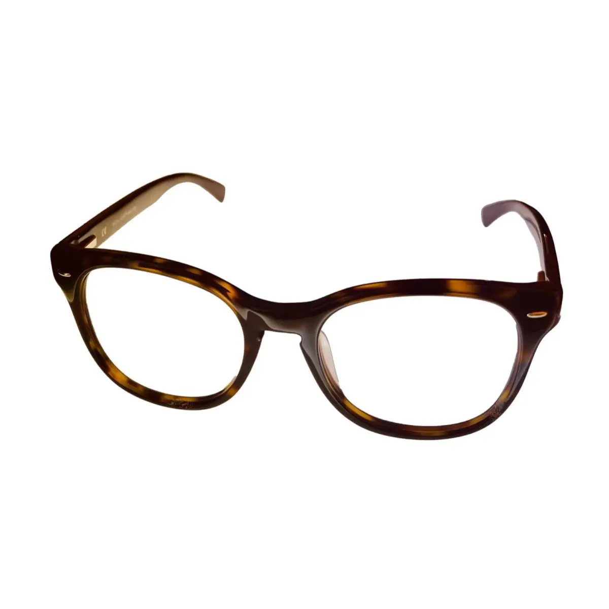 Police Mens Ophthalmic Frame Plastic Tortoise Soft Square V1739. 722. 49mm