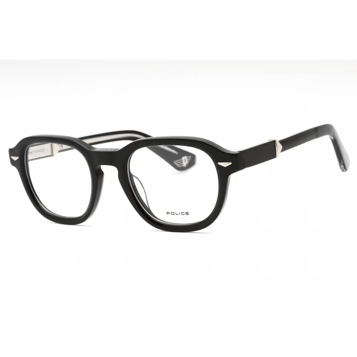 VPLG81 700Y Shiny Black 50mm Eyeglasses by Police