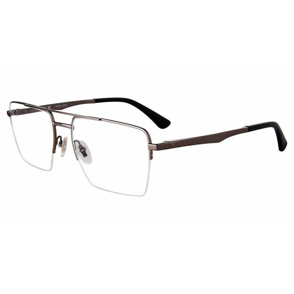 Police VPLG71 Eyeglasses Silver 0509