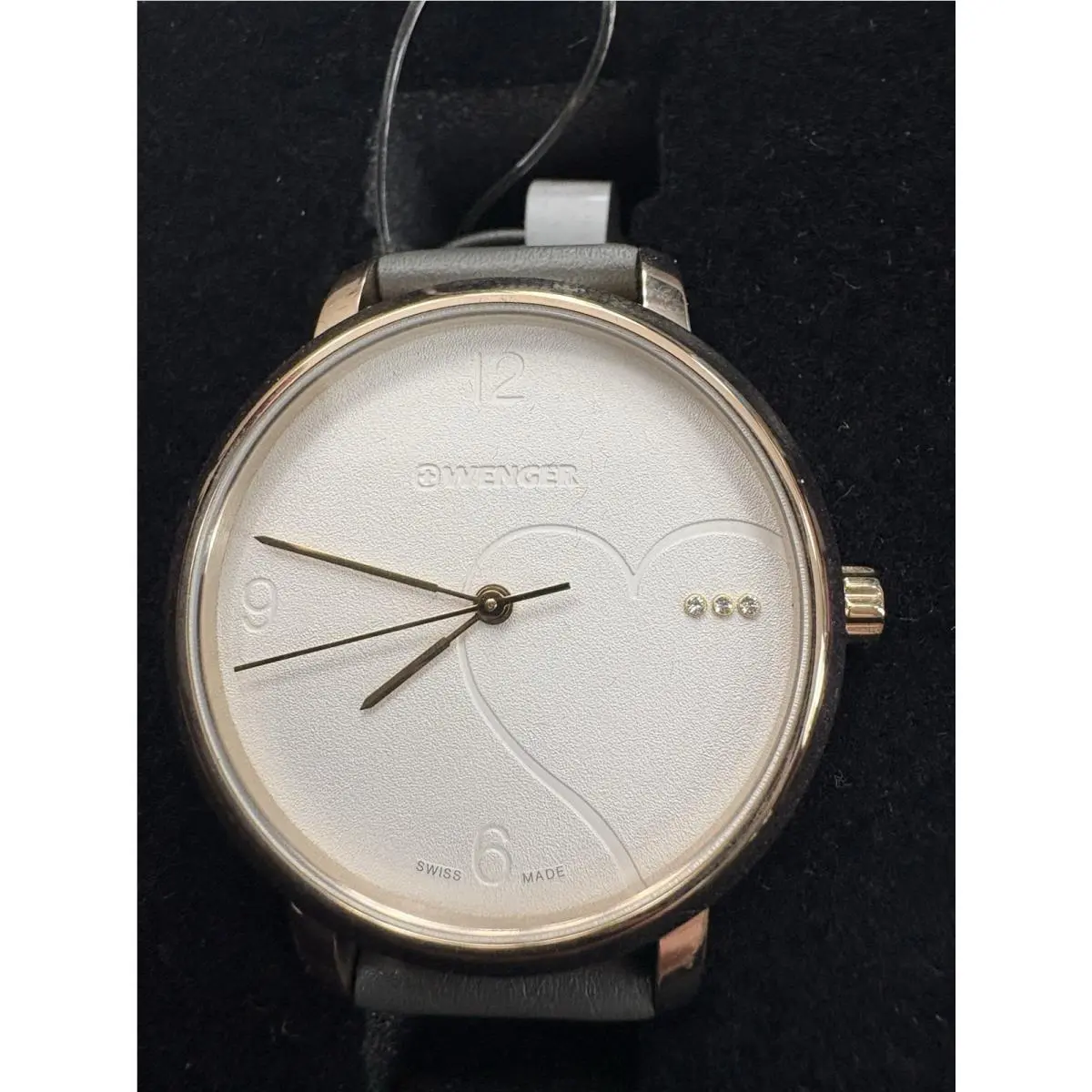 Women`s Watch Metropolitan Donnissima White Dial Grey Strap 01.1731.111 by Wenger
