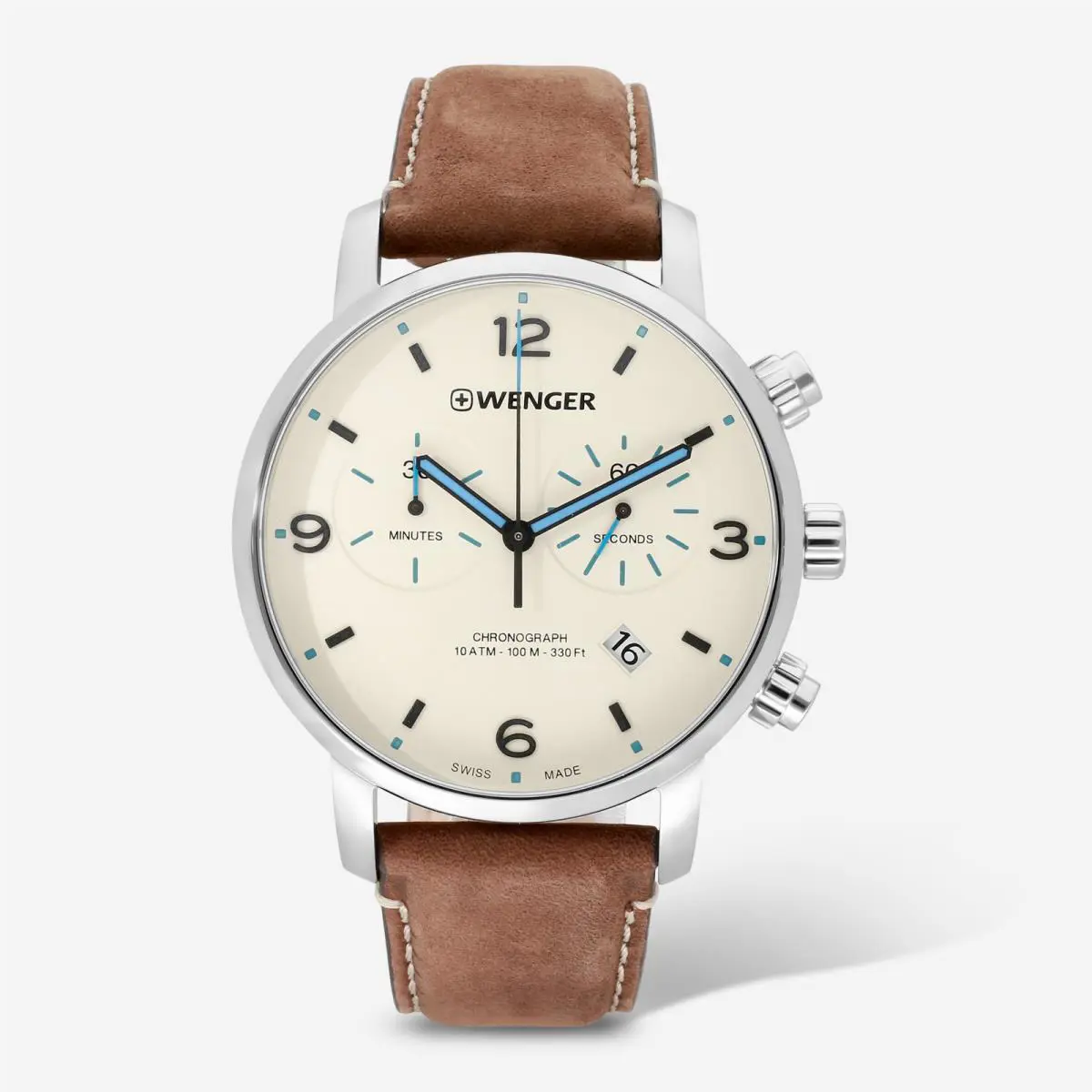 Wenger Swiss Army Men`s 01.1743.111 Urban Metro Chronograph 44 mm Watch