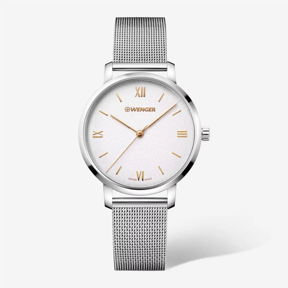 Wenger Swiss Army 01.1731.104 Women`s Metropolitan Donnissima White Watch 38mm