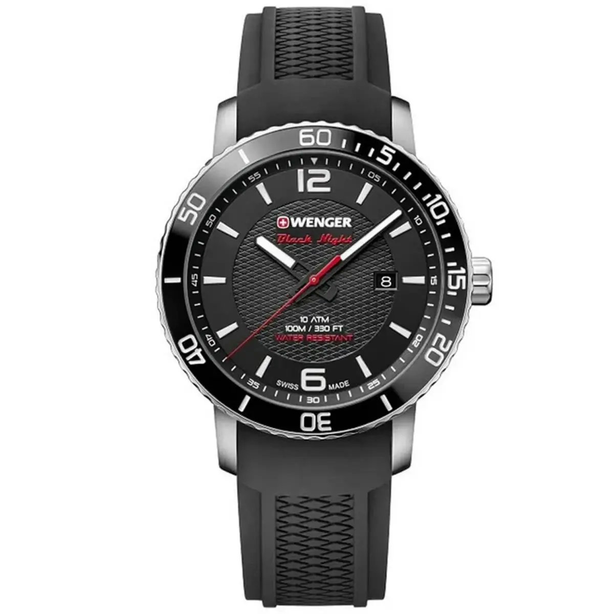 Wenger Men`s Roadster Black Dial Watch 01.1841.102