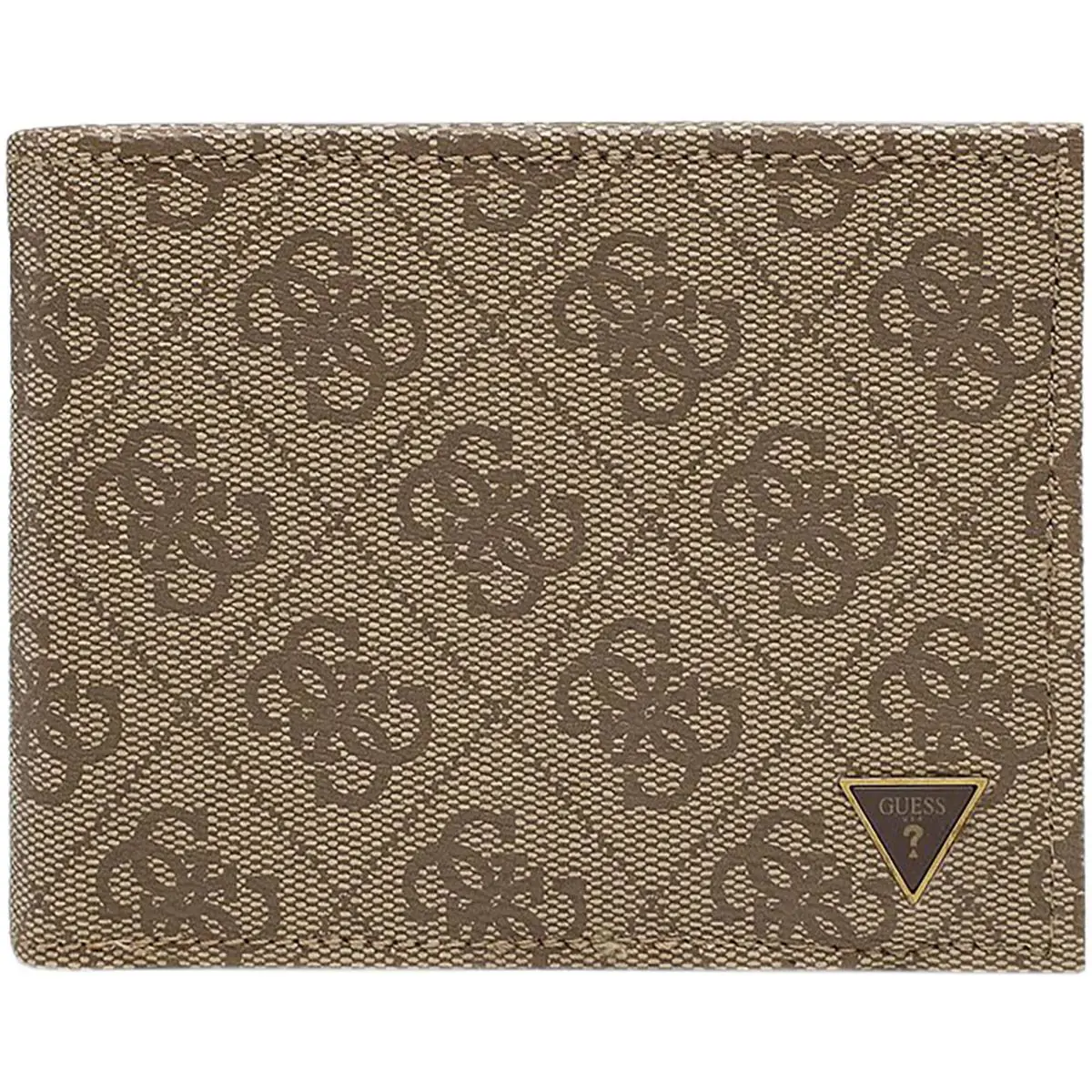 Guess Vezzola Mens Smart Wallet In Latte