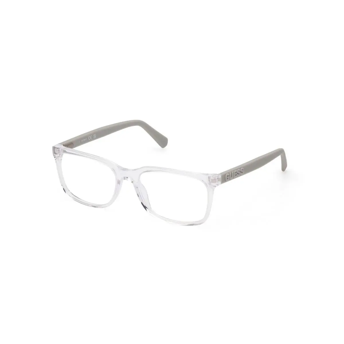 Guess GU 50187 GU50187 Crystal Matte Grey 020 Eyeglasses eyesize 54